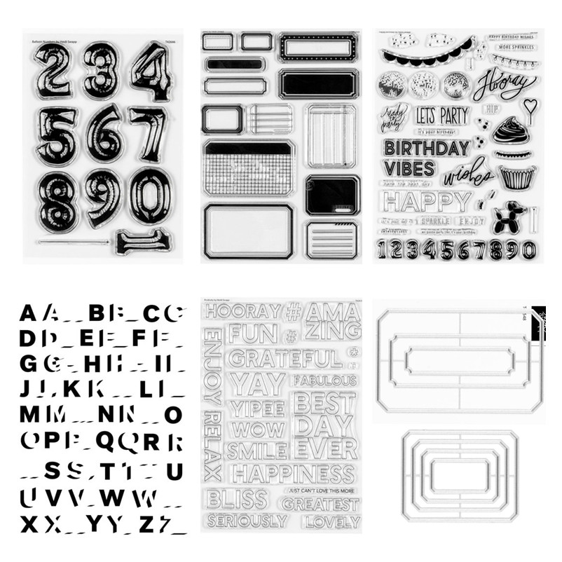 Rubber Stamp Blank - ใหม่คริสต์มาสสัตว์ซิลิโคนแสตมป์/ซีลสําหรับ DIY Scrapbooking/อัลบั้มตกแต่งแผ่นใสแสตมป์ A7006