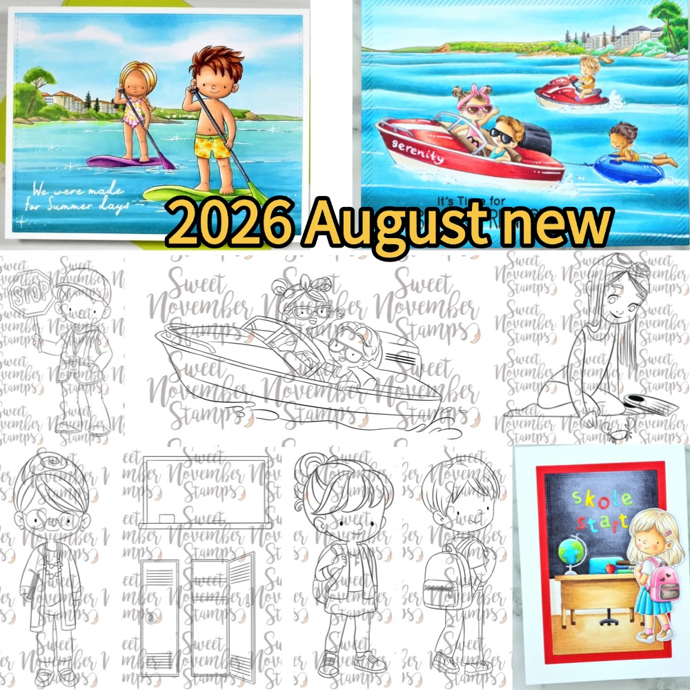 Rubber Stamp Blank - 2026 พฤษภาคม ใหม่! แสตมป์ซิลิโคนใสลายเมดัลเฟรมเวิร์คเมอร์เมด สำหรับงาน DIY