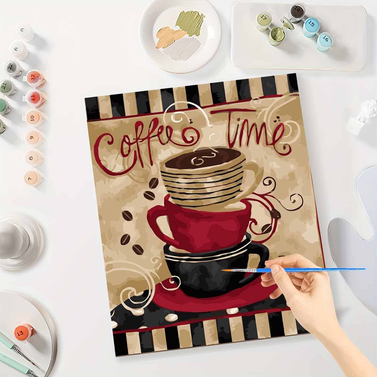 ชุดระบายสีตามตัวเลขสำหรับผู้ให - Letter S Art Craft บทวิจารณ์และราคา