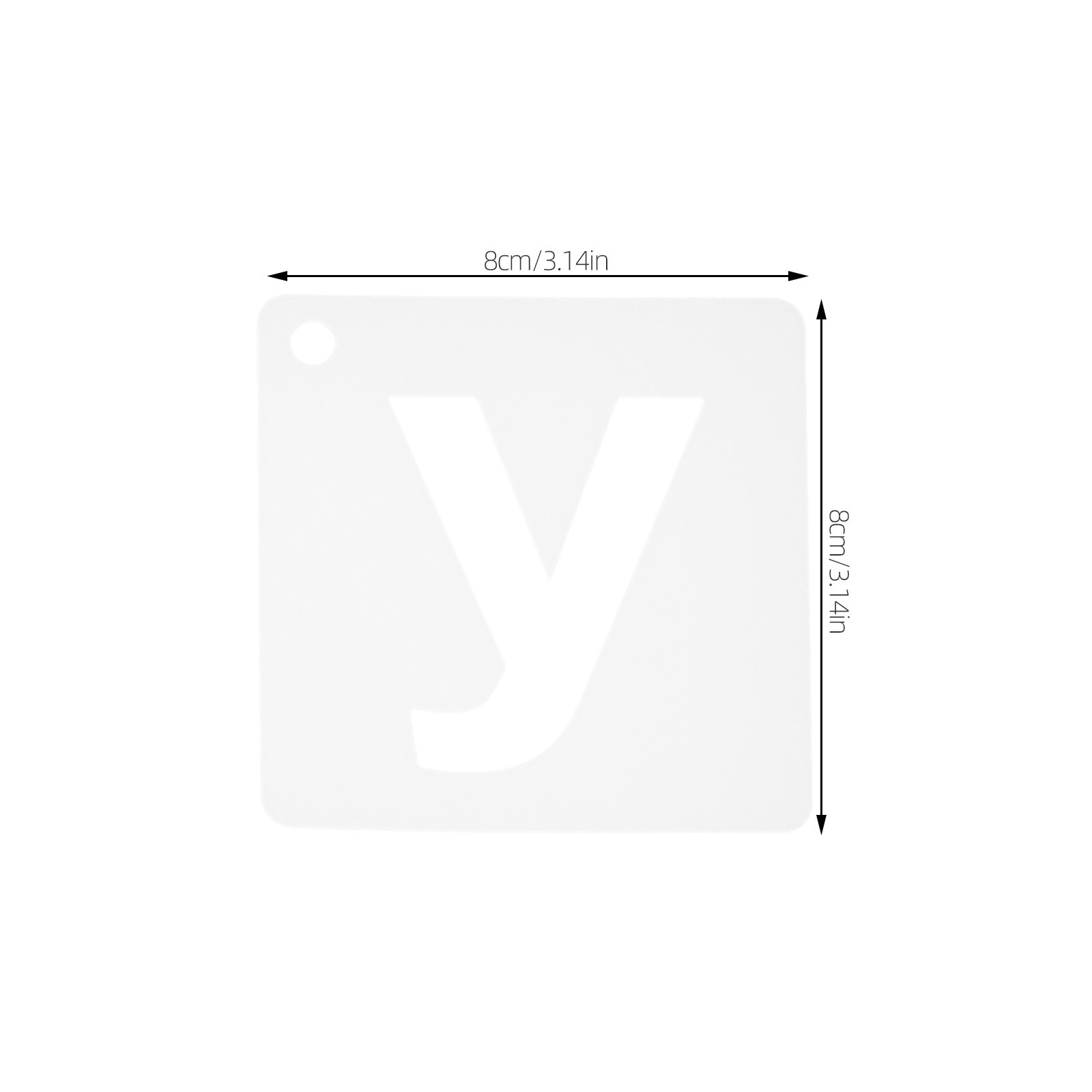 ชุดแม่แบบตัวอักษรพลาสติกแบบใช้ - Letter S Art Craft บทวิจารณ์และราคา