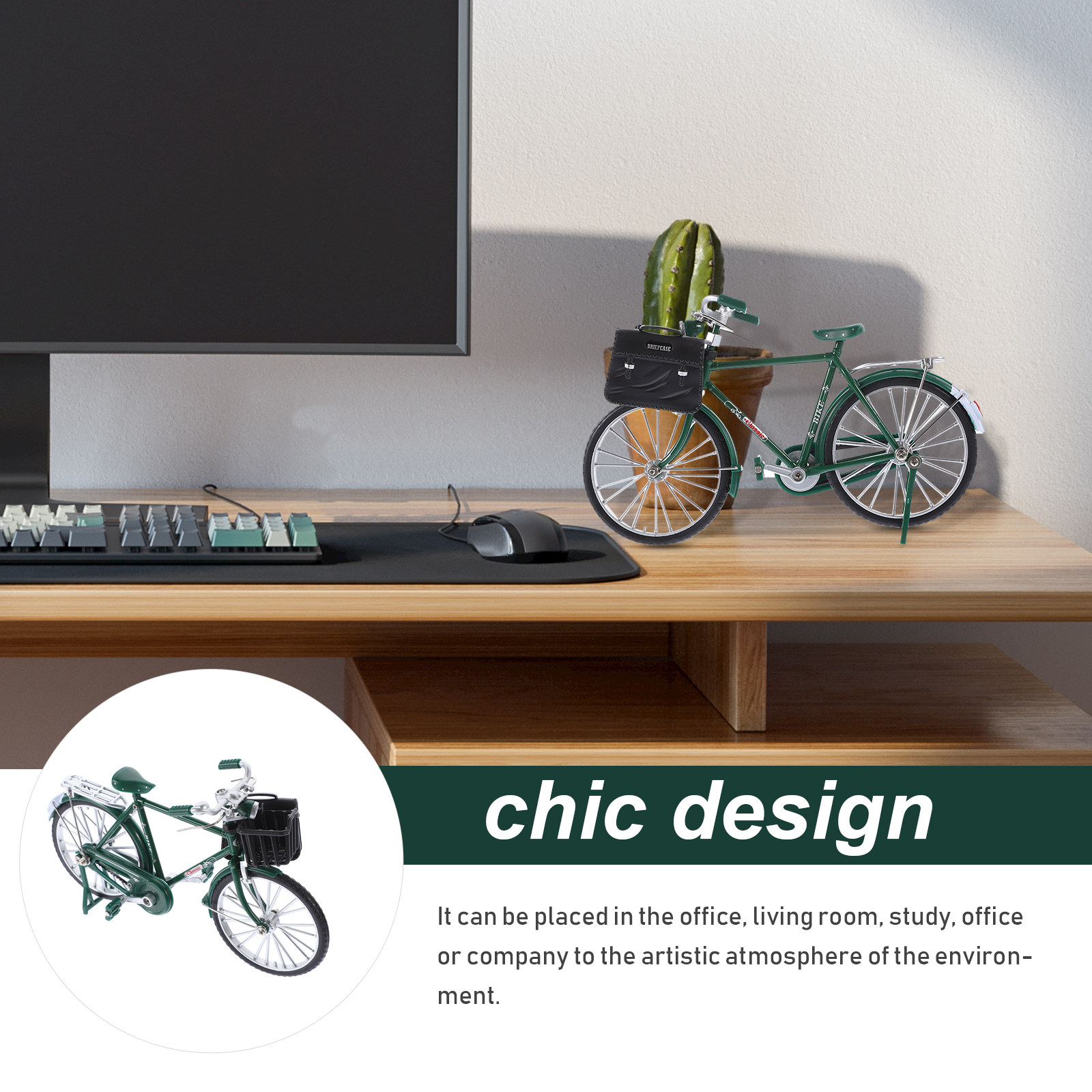 1 ชุด ประติมากรรมจักรยานโลหะผส - Art Craft Gift Ideas บทวิจารณ์และราคา