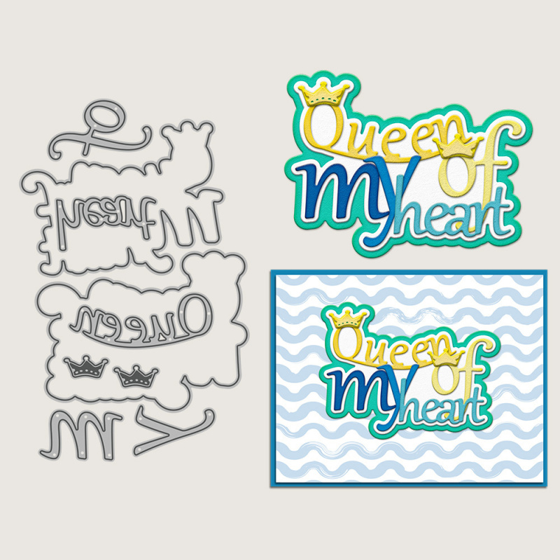 แม่พิมพ์ตัดเหล็กคาร์บอน Queen  - Queen Art Craft บทวิจารณ์และราคา