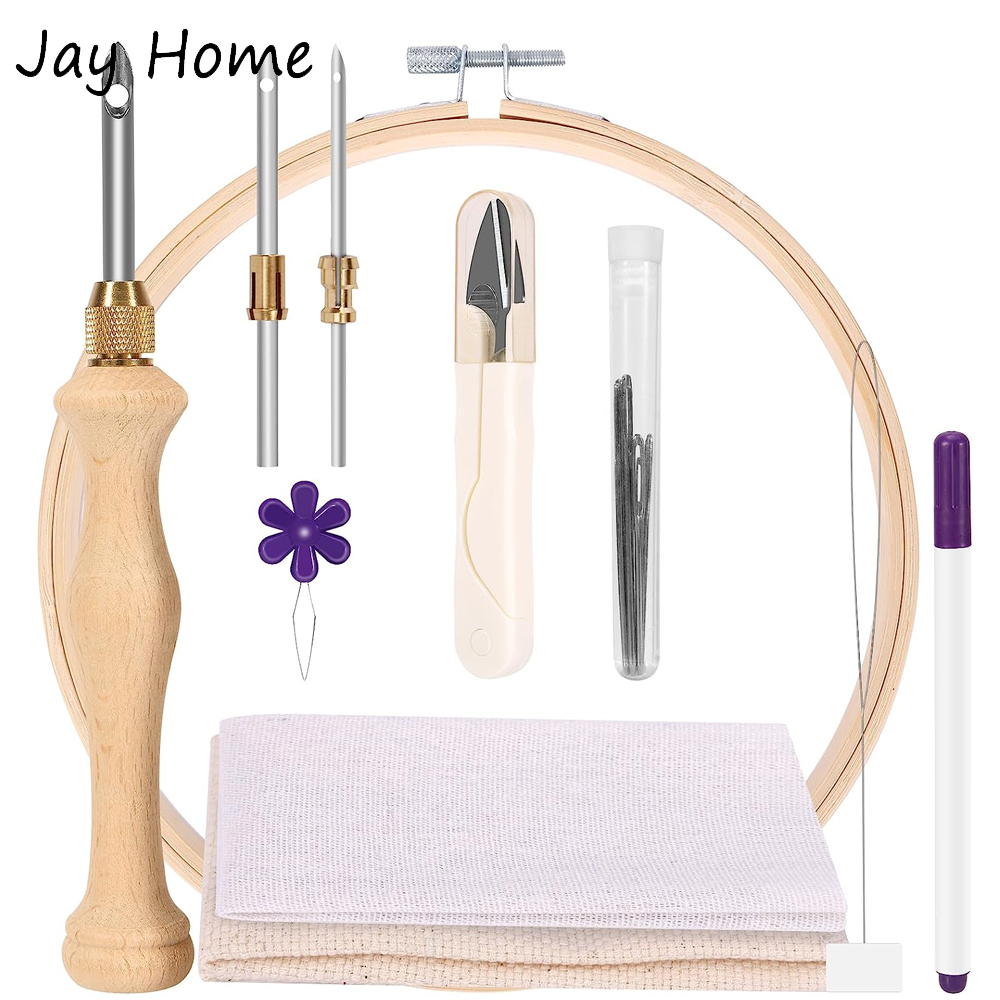 Punch Needle Starter Kit พร้อม - Punch Needle Kit บทวิจารณ์และราคา
