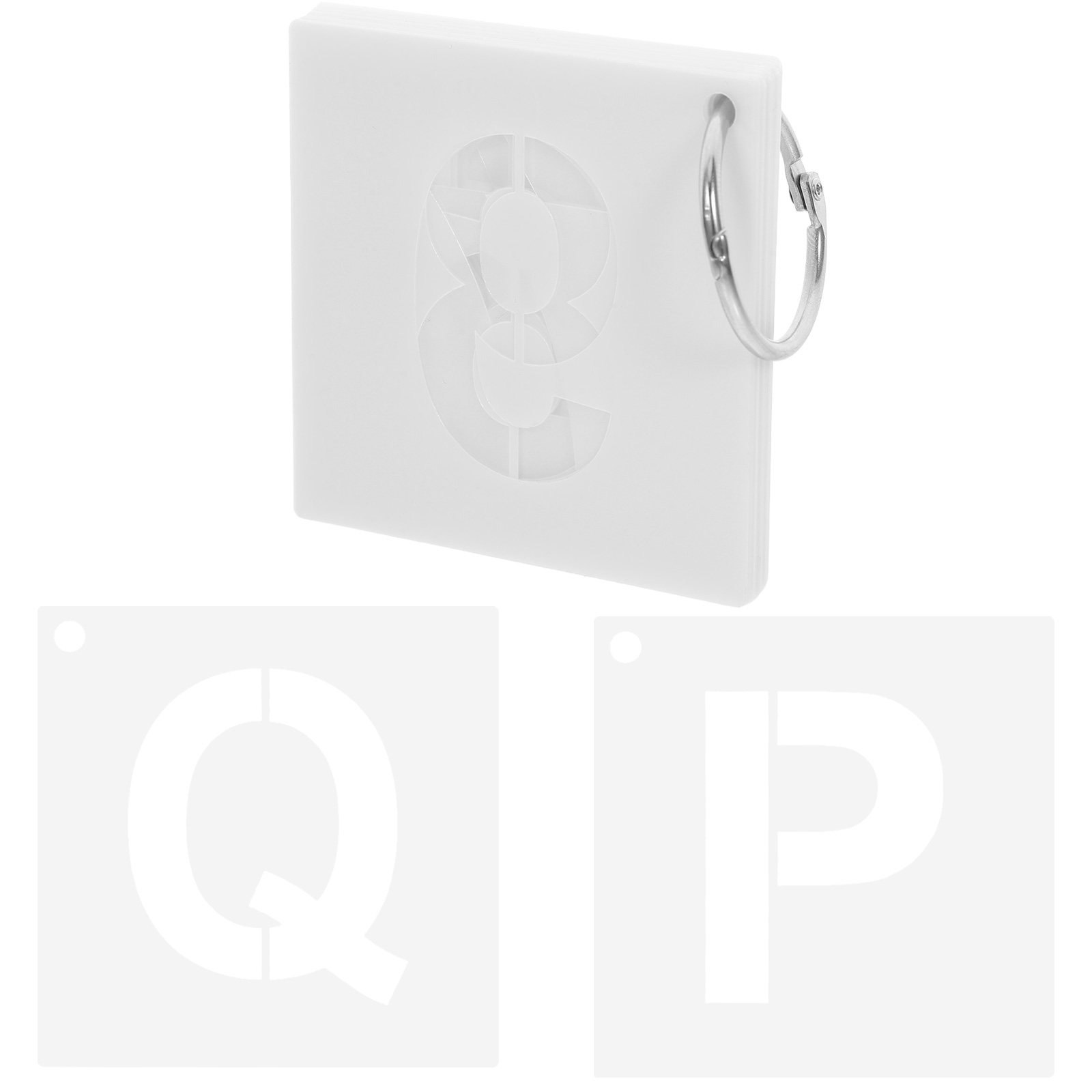 36 ชิ้น แผ่นฉลุตัวอักษรและตัวเ - Letter S Art Craft บทวิจารณ์และราคา