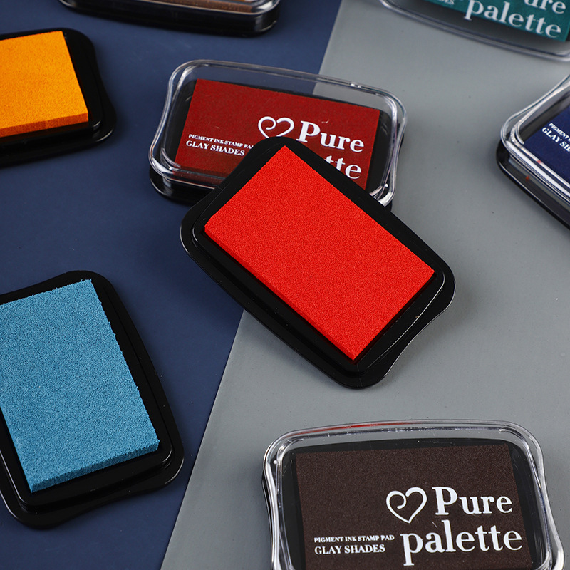 12 สีขนาดใหญ่ขนาด Vintage Inkp - Rubber Stamp Blank บทวิจารณ์และราคา
