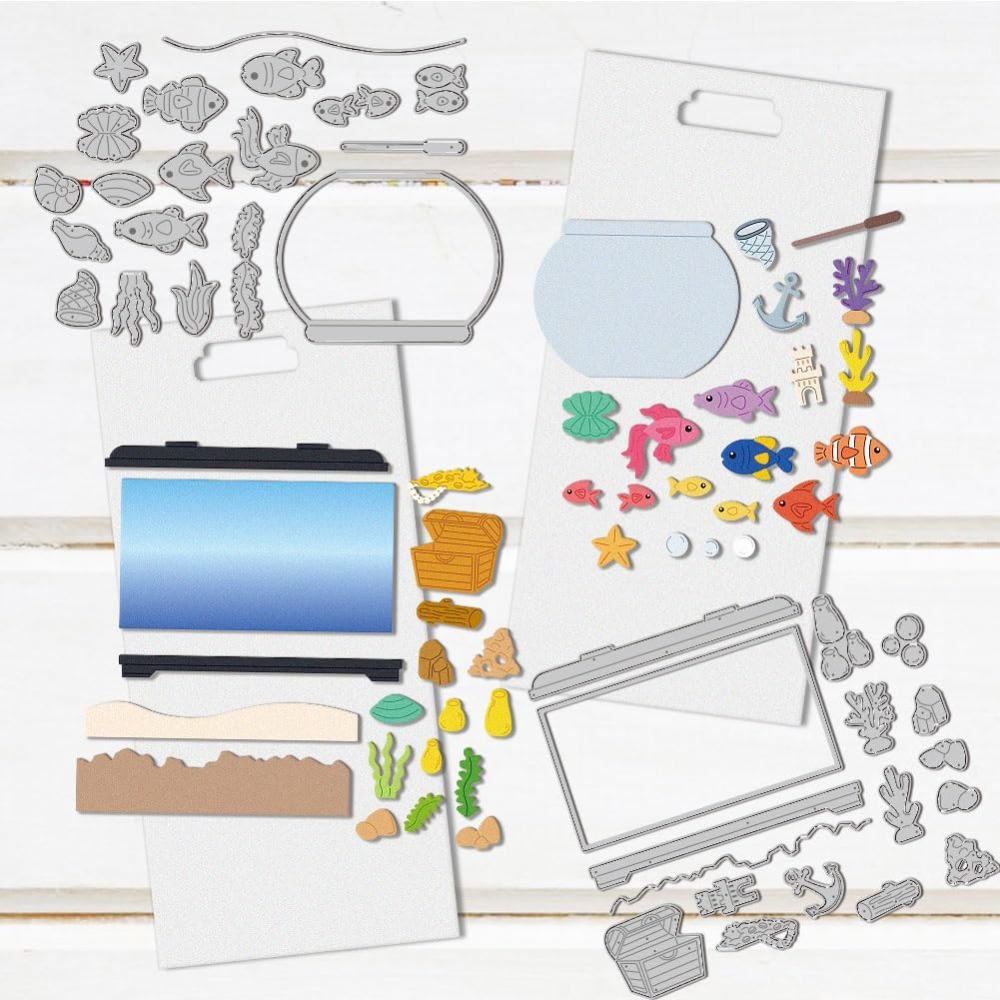 แม่พิมพ์ตัดรูปทรงตู้ปลา ทำจากเ - Artwork Craft บทวิจารณ์และราคา