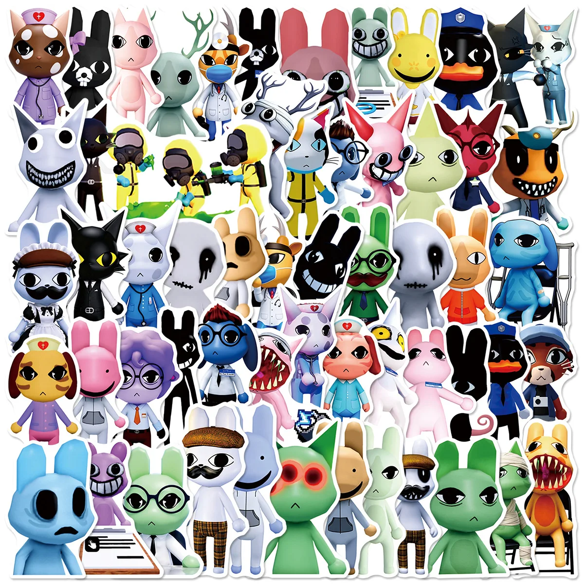 สติ๊กเกอร์กันน้ำลายเกมสยองขวัญ - Artwork Craft บทวิจารณ์และราคา