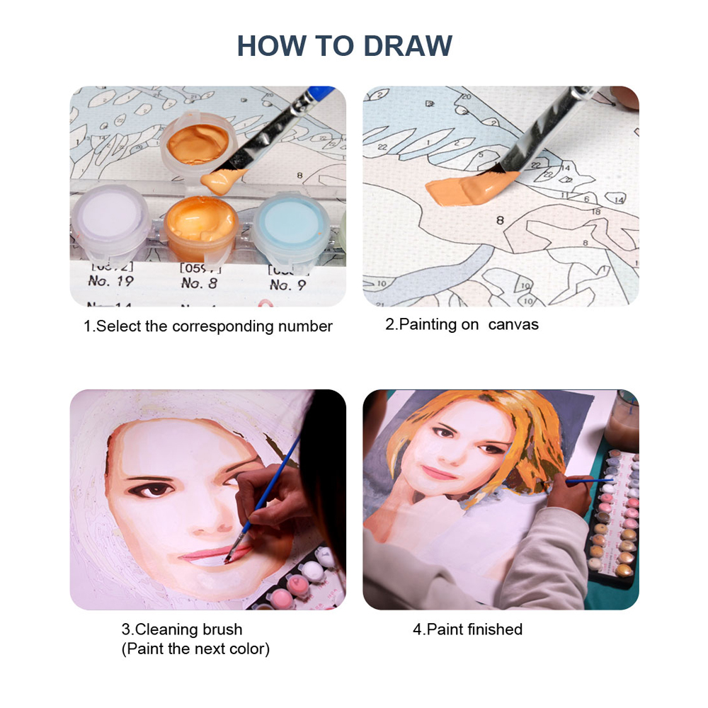 ชุดระบายสีตามตัวเลขสำหรับผู้ให - Art And Craft Numbers บทวิจารณ์และราคา
