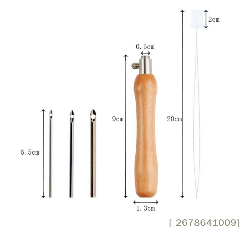 ⚑ ชุดเข็มปักลาย 5 ชิ้น ขนาด 2. - Punch Needle Kit บทวิจารณ์และราคา
