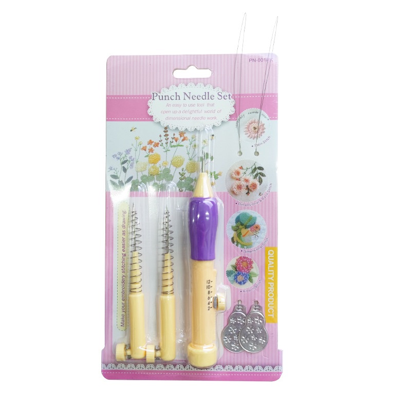 เย็บปักถักร้อย Punch เข็มชุดเย - Punch Needle Kit บทวิจารณ์และราคา