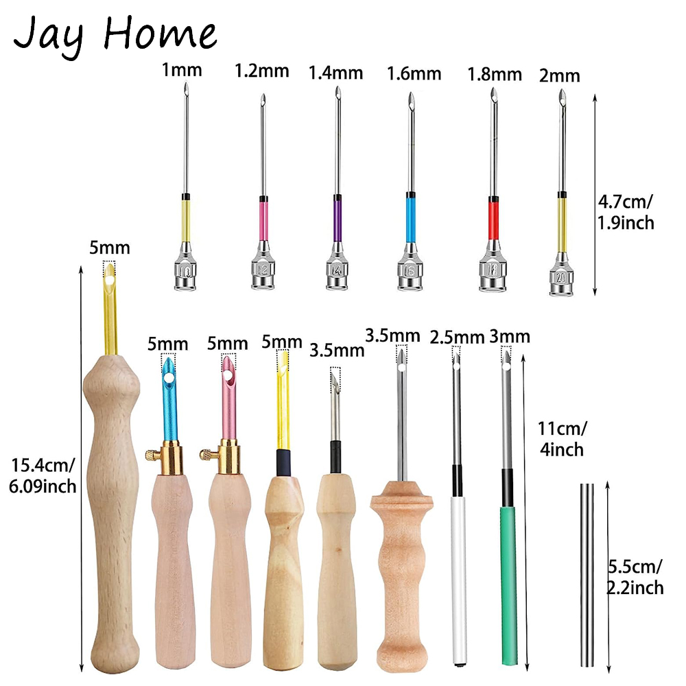 Punch เข็มชุดไม้เย็บปักถักร้อย - Punch Needle Kit บทวิจารณ์และราคา