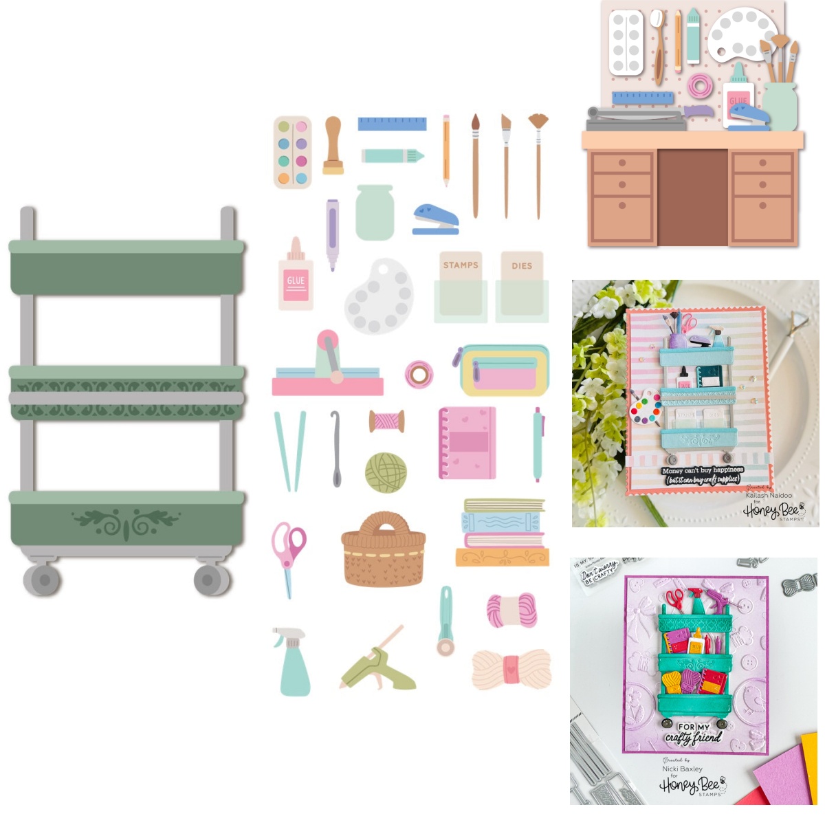 ชั้นศิลปะและหัตถกรรมรถเข็นตาย  - Letter S Art Craft บทวิจารณ์และราคา
