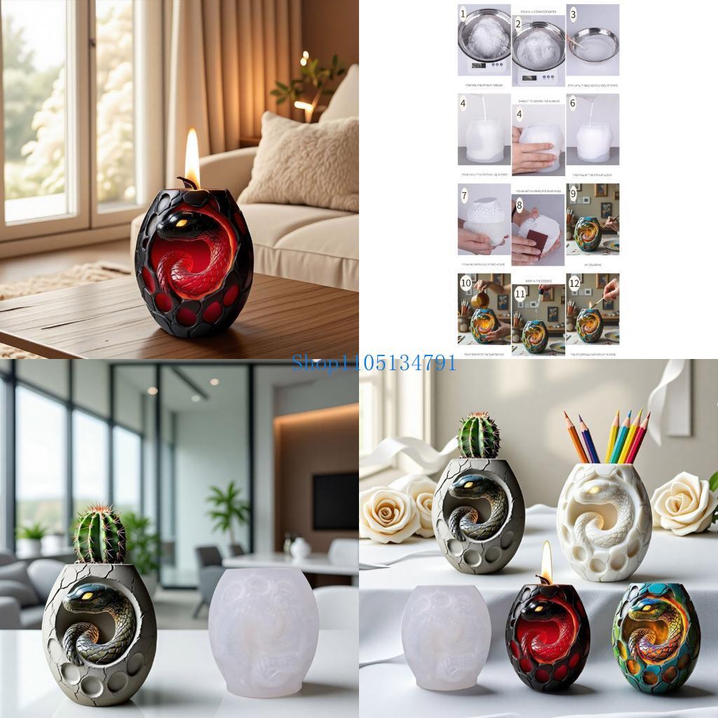 98km สร้างสรรค์รูปแบบงูซิลิโคน - Art Craft Gift Ideas บทวิจารณ์และราคา